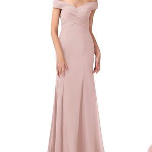 Azazie Lecia Dusty Rose